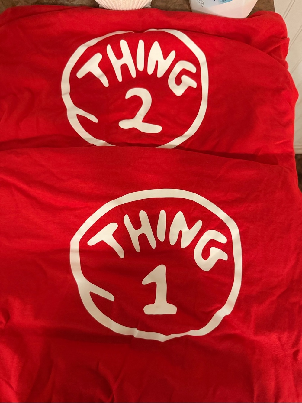 Thing 1 & 2 Shirts - Size L